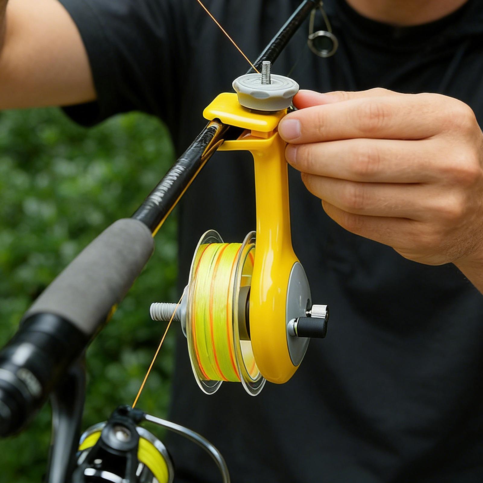 Fishing Line Spooler with Clam – Ice Fishing Reel recenzja i cena
