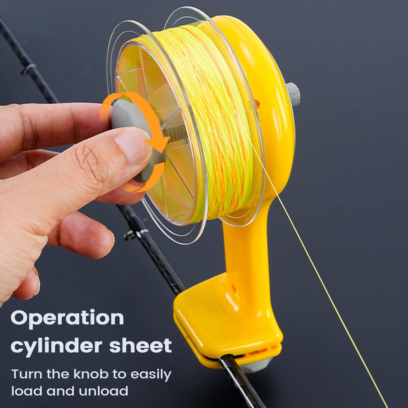 Fishing Line Spooler with Clam – Ice Fishing Reel recenzja i cena