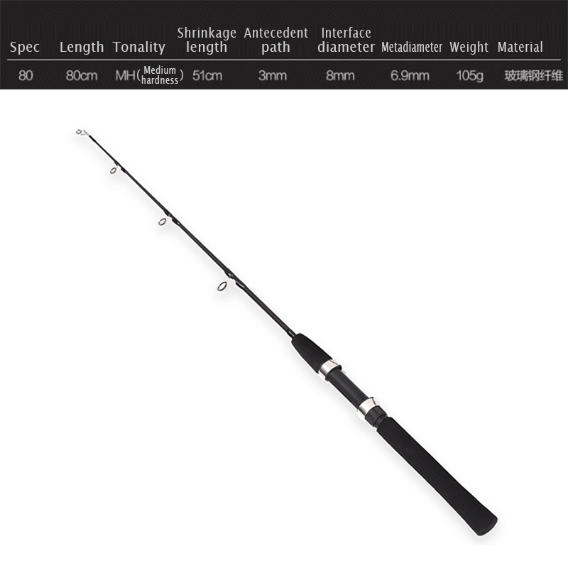 80Cm Fishing Rods Ice Fishing  – Ice Fishing Reel recenzja i cena