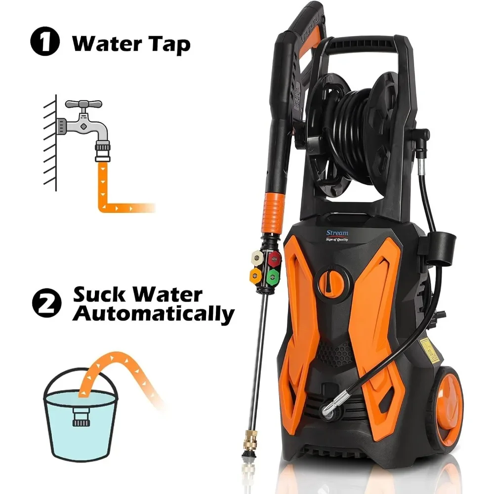 For 3500PSI Pressure Washer, 2 – Electric Reel recenzja i cena